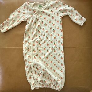 Parade Organic Cotton Orange Gown 3-6M